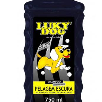 Comprar o produto de Shampoo Luky Dog Pelagem Escura - W/A PET em Animais em Bauru, SP por Solutudo