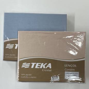 Comprar o produto de Lençol casal com elástico Teka em A Classificar em Uberlândia, MG por Solutudo