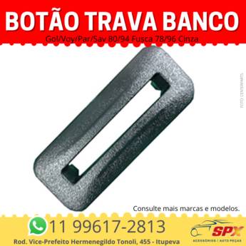Comprar o produto de BOTÃO TRAVA BANCO - GOL/VOYAGE/SAVEIRO/FUSCA em Fusca pela empresa Spx Acessórios e Autopeças em Itupeva, SP por Solutudo