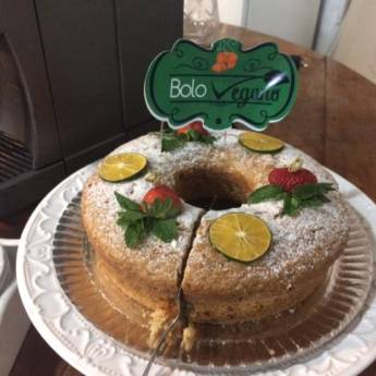 Comprar o produto de Bolo Vegano Para o Café  em Bolos em Botucatu, SP por Solutudo