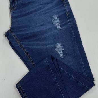 Comprar o produto de Calça Jeans Preston slim masculina adulta em Roupas e Acessórios em Uberlândia, MG por Solutudo