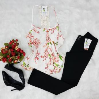 Comprar o produto de Blusa alcinha em Blusas em Bauru, SP por Solutudo