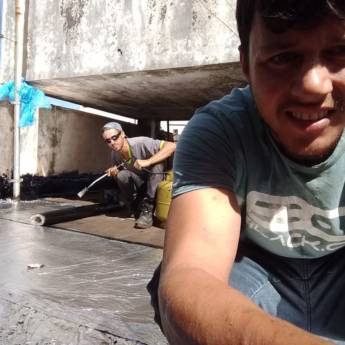 Comprar o produto de Impermeabilização de lajes telhado e caixa de águas em Impermeabilização - Mantas Asfálticas em Foz do Iguaçu, PR por Solutudo