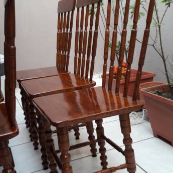 Comprar o produto de Cadeira colonial em Móveis Rústicos em Boituva, SP por Solutudo