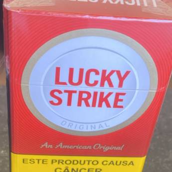 Comprar o produto de Cigarro Lucky Strike Tradicional  em Cigarros pela empresa Empório Primare Bebidas e Eventos - Loja 02 em Mineiros, GO por Solutudo
