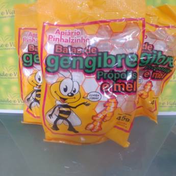 Comprar o produto de Bala de gengibre- Própolis e mel em A Classificar em Jundiaí, SP por Solutudo