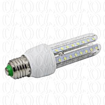 Comprar o produto de LÂMPADA LED MILHO E27 9W 6000K - TRANSPARENTE em Lâmpadas em Bauru, SP por Solutudo