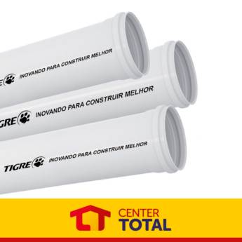 Comprar o produto de Tubo de Esgoto PVC - 100mm - Tigre em A Classificar em São João da Boa Vista, SP por Solutudo