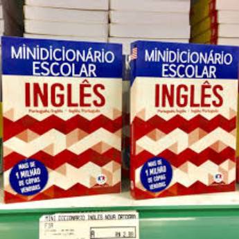 Comprar o produto de Mini dicionário escolar Inglês em Papelarias em Jundiaí, SP por Solutudo