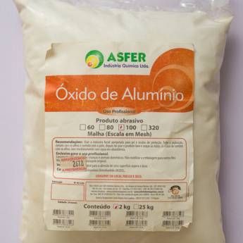 Comprar o produto de Óxido de Alumínio - Asfer  em Saúde pela empresa Total Segurança em Mineiros, GO por Solutudo