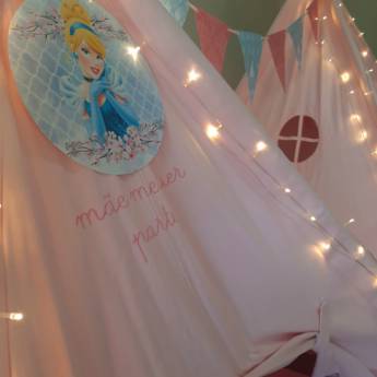 Comprar o produto de Festa do Pijama com cabanas - Tema Cinderela em Decoração para Festas pela empresa Mãe me Quer Jundiaí em Jundiaí, SP por Solutudo