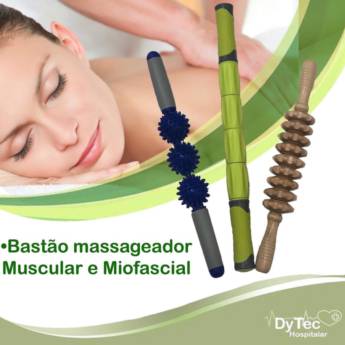 Comprar o produto de Bastão massageador muscular e miofascial em Rolos para Massagem pela empresa Cirúrgica DyTec - Comércio e Manutenção em Equipamentos Médicos Hospitalares em Jundiaí, SP por Solutudo