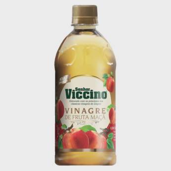 Comprar o produto de Vinagre de maçã zero açúcar Senhor Viccino - 500ml em Farmácias de Manipulação em Botucatu, SP por Solutudo