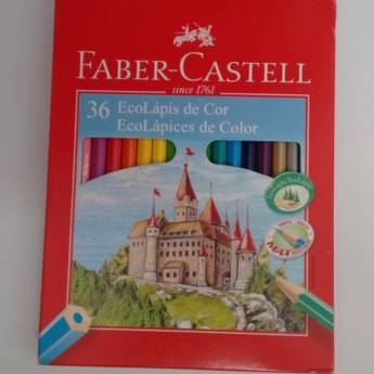 Comprar o produto de Lápis de Cor Faber- Castell 36 cores em Lápis e Lapiseiras em Jundiaí, SP por Solutudo