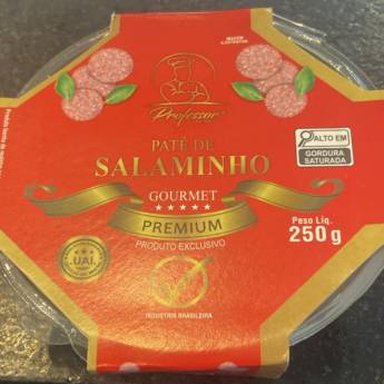 Comprar o produto de Patê de Salaminho em Patês pela empresa Empório Primare Bebidas e Eventos - Loja 02 em Mineiros, GO por Solutudo