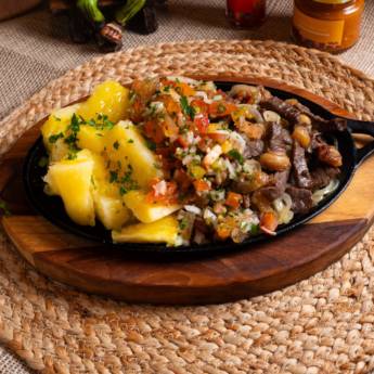 Comprar o produto de Porção de Carne de Sol Tradicional em Porções em Foz do Iguaçu, PR por Solutudo