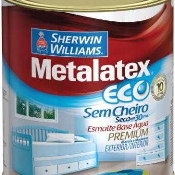 Comprar o produto de METALATEX ECO ESMALTE BRILHANTE BRANCOS 900ML - SHERWIN WILLIAMS em A Classificar em Aracaju, SE por Solutudo