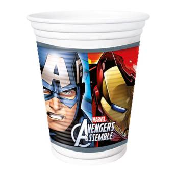Comprar o produto de Copo Avengers Animated 200ml em Outros pela empresa Eloy Festas em Jundiaí, SP por Solutudo