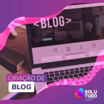 Comprar o produto de Criação de Blog em Criação de Sites em Bragança Paulista, SP por Solutudo