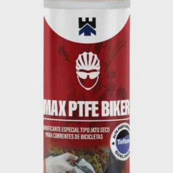 Comprar o produto de Max Ptfe Biker - Lubrificante Seco 300ml/215g em Lubrificantes pela empresa Salles Bikes Bicicletaria em Atibaia - Bicicletas, Acessórios para Bicicletas e Manutenção de Bikes em Atibaia, SP por Solutudo
