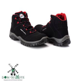 Comprar o produto de Calçado Estival Tipo:Botina EN10073S2 Composite - Preto/ Azul - Vermelho - Rosa - Cinza CA 42555 em Calçados de segurança em Jundiaí, SP por Solutudo