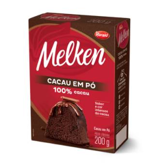 Comprar o produto de Cacau em Pó 100% Melken 200 g em Confeitaria em Jundiaí, SP por Solutudo