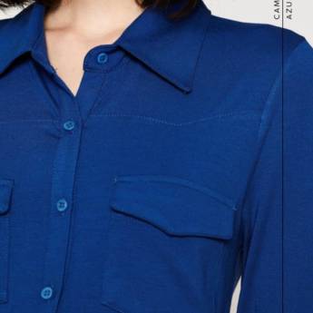 Comprar o produto de Camisa Alongada de Malha (Disponível no Tamanho: 42). em Roupas e Acessórios em Bauru, SP por Solutudo