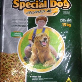 Comprar o produto de Special dog vegetais 15kg  em Ração para Cachorros em Ourinhos, SP por Solutudo