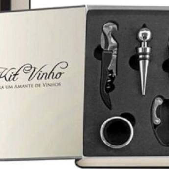 Comprar o produto de kit vinho (livro)  em Kit Vinho pela empresa Empório Primare Bebidas e Eventos - Loja 02 em Mineiros, GO por Solutudo