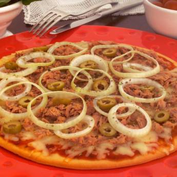 Comprar o produto de Pizza de Atum em Pizzas em Jundiaí, SP por Solutudo