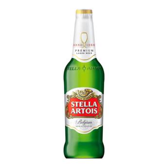 Comprar o produto de Cerveja Stella Artois Long Neck em Refrigerantes e Cervejas pela empresa Cantinho da Val • Açaí, Bar, Lanchonete e Pastelaria em Atibaia em Atibaia, SP por Solutudo
