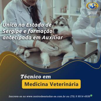 Comprar o produto de TÉCNICO EM VETERINÁRIA em Enfermeiros e Cuidadores em Aracaju, SE por Solutudo