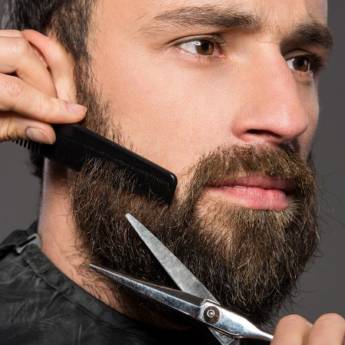 Comprar o produto de Corte + barba em Bem-Estar em Caraguatatuba, SP por Solutudo