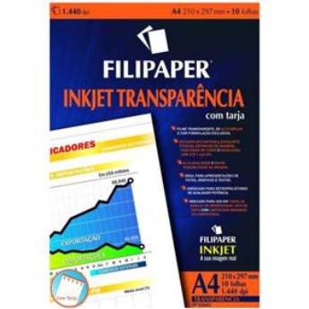 Comprar o produto de Transparencia Filipaper  em Cadernos e Papéis em Jundiaí, SP por Solutudo