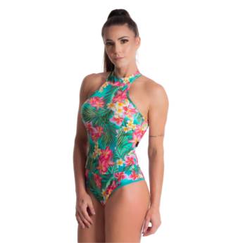 Comprar o produto de Body Poliamida Gola Alta Bojo em Roupas Femininas em Guabiruba, SC por Solutudo