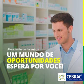 Comprar o produto de Curso Atendente de Farmácia em Educação em Foz do Iguaçu, PR por Solutudo