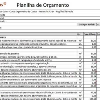 Comprar o produto de Planilha Orçamentária em Construção em Aracaju, SE por Solutudo