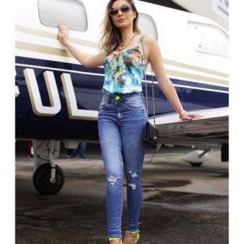 Comprar o produto de Calça bebela jeans sk nayara em Moda Feminina em Bauru, SP por Solutudo