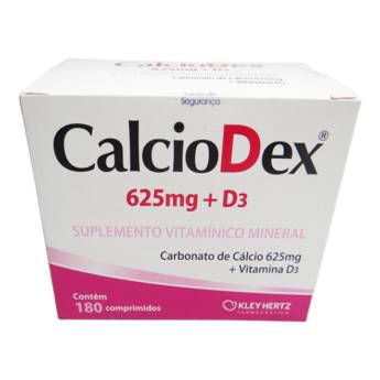Comprar o produto de CalcioDex 180 comprimidos em Saúde em Foz do Iguaçu, PR por Solutudo