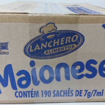 Comprar o produto de Maionese Lanchero Sache c/192x7g cx em A Classificar em Botucatu, SP por Solutudo