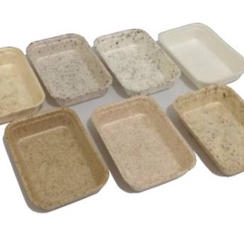 Comprar o produto de Bandejas e pratos com fibras naturais - em fase de teste em Outros em Botucatu, SP por Solutudo