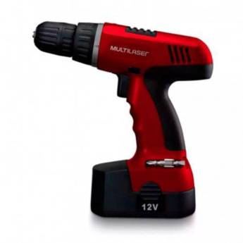 Comprar o produto de PARAFUSADEIRA MULTILASER 12V BIVOLT HO032 em Furadeiras e Parafusadeiras em Foz do Iguaçu, PR por Solutudo