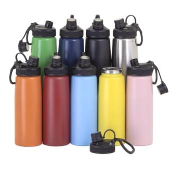 Comprar o produto de 18706 Squeeze Inox 900ml em Squeeze Inox e Alumínio em São José do Rio Preto, SP por Solutudo