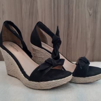 Comprar o produto de Salto capry preto em Feminino em Bauru, SP por Solutudo