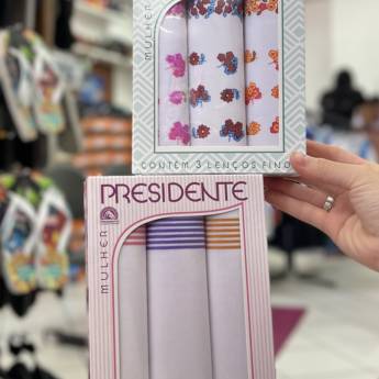 Comprar o produto de Caixa de lenço Presidente em A Classificar pela empresa Lojas Dom Flavittos em Uberlândia, MG por Solutudo
