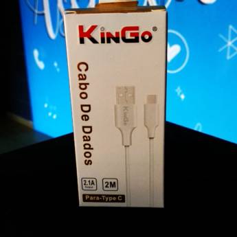 Comprar o produto de Cabo Tipo C com 2 Metros de Comprimento em Nossos Produtos pela empresa Fixcell Santa Bárbara | Conserto de Celulares, Troca de Tela e Assistência Técnica Especializada em Santa Bárbara D'Oeste, SP por Solutudo