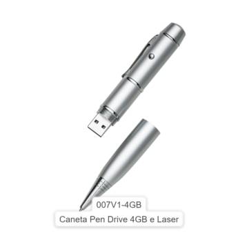 Comprar o produto de Pen drive caneta 4GB  em Pendrive em São José do Rio Preto, SP por Solutudo