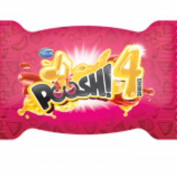 Comprar o produto de Chiclete 4x Rosa poosh em Doces em Jundiaí, SP por Solutudo