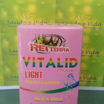 Comprar o produto de Vitalid mulher LIGHT Polivitaminico- Rei Terra em A Classificar em Jundiaí, SP por Solutudo