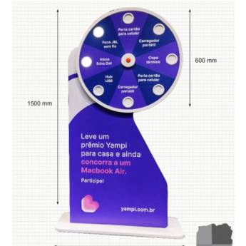 Comprar o produto de ROLETA PREMIAÇÃO - O Envolvimento Imediato que Marca seu Evento em Belo Horizonte em Feiras pela empresa Tutitu Animações em Belo Horizonte, MG por Solutudo